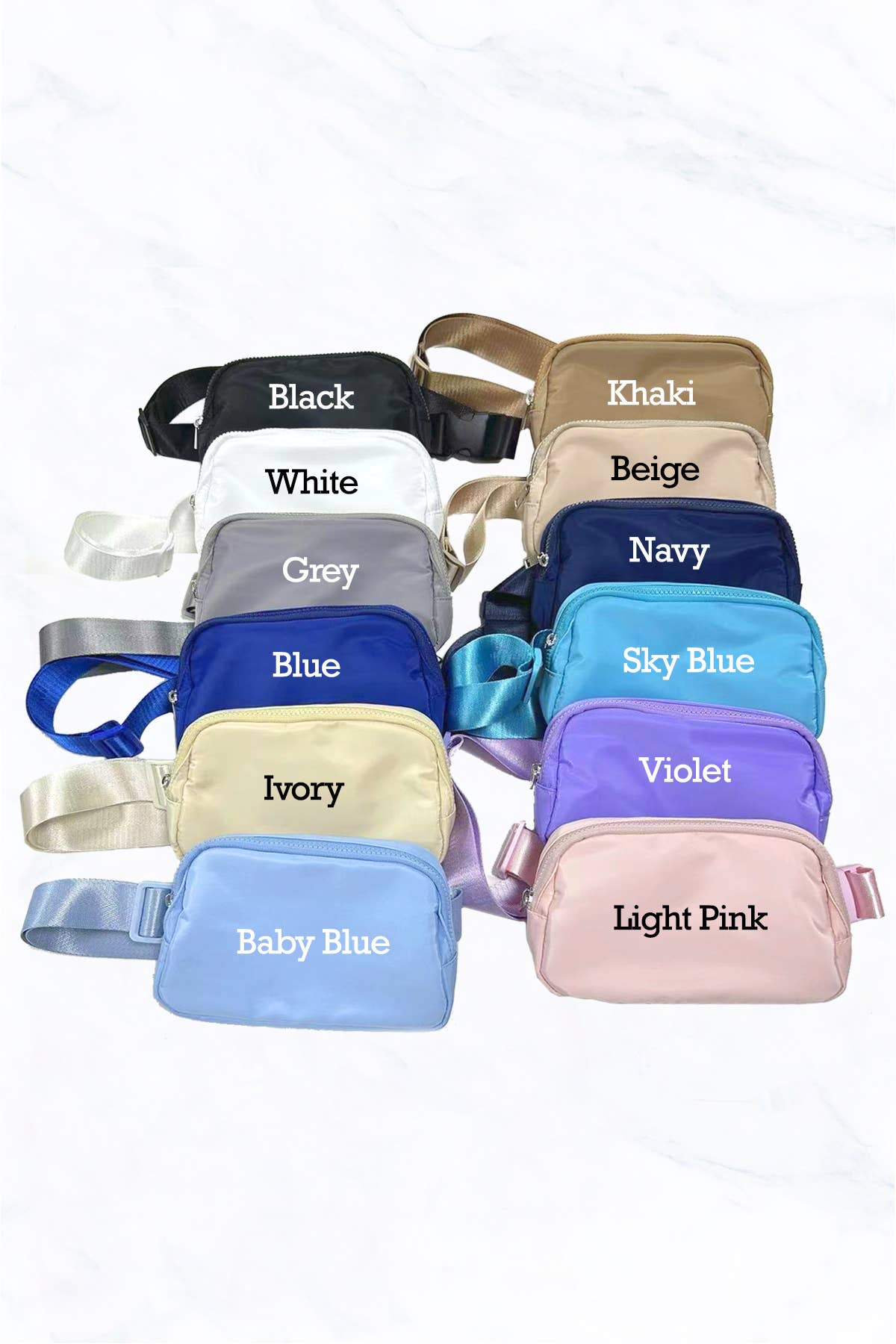 Cross Body Belt Bag Fanny Pack